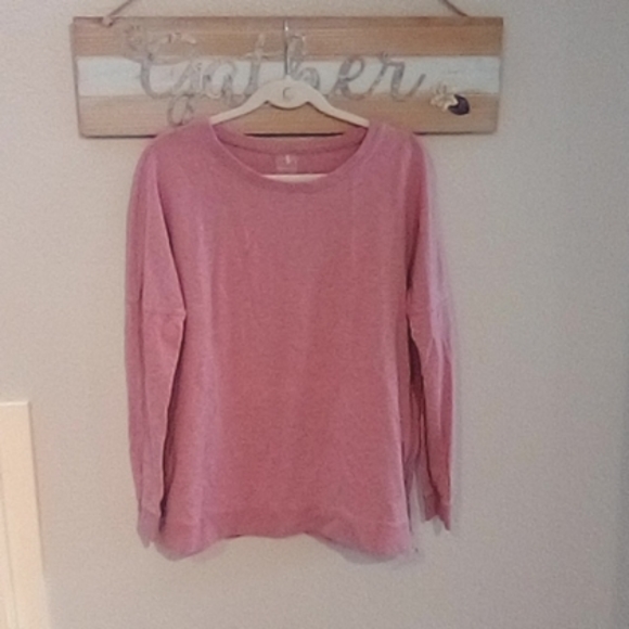 Sweat à col rond molletonné - Violet - - 5.00